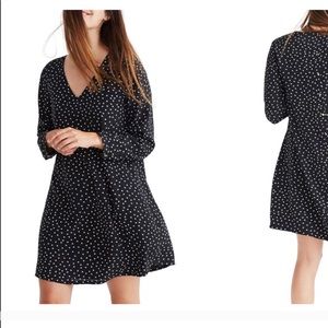 Madewell 100% Silk Button Back Dress S